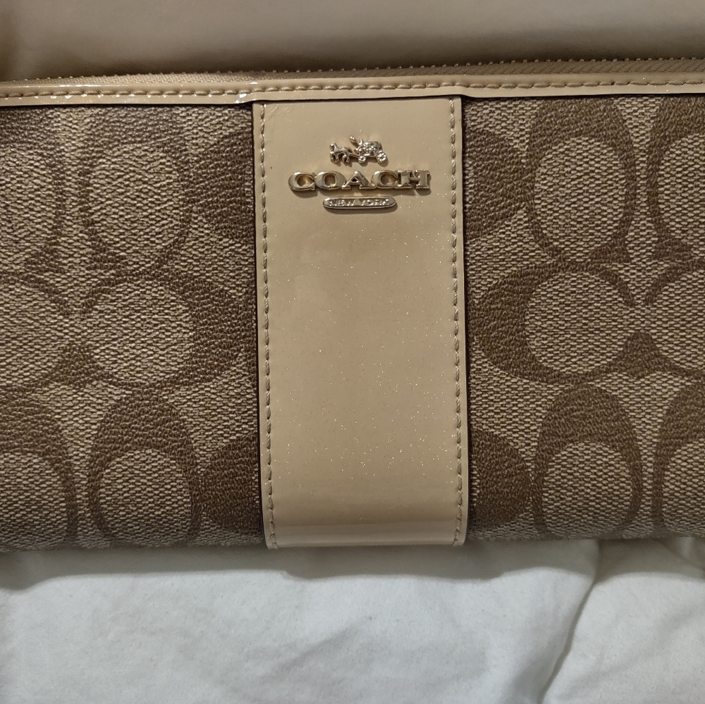 Coach Coated Canvas Wallet